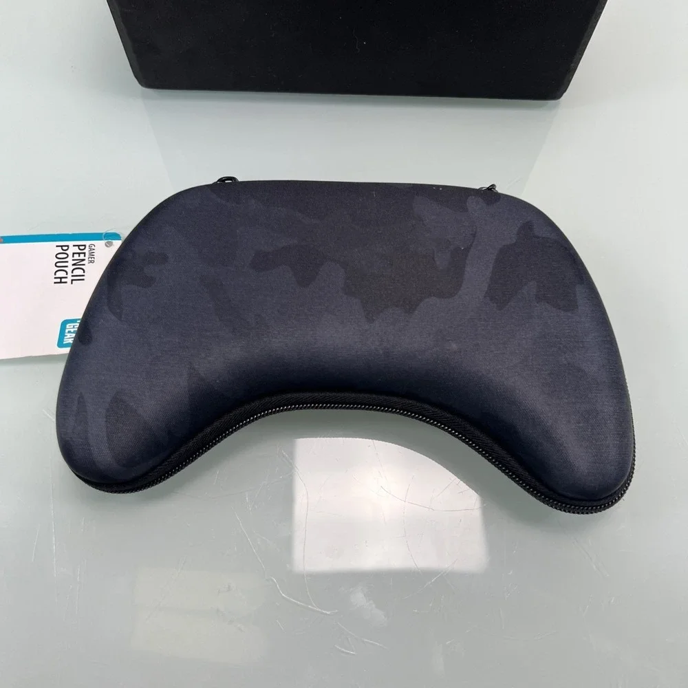 Gaming Controller Pencil Pouch School Supply Case Black NWT